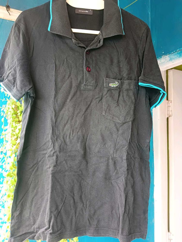 Men's Black Polo Shirt