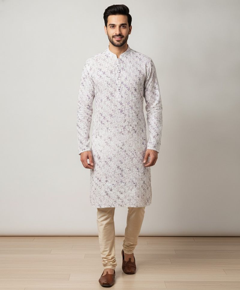 Beautifully Embroidered Kurta