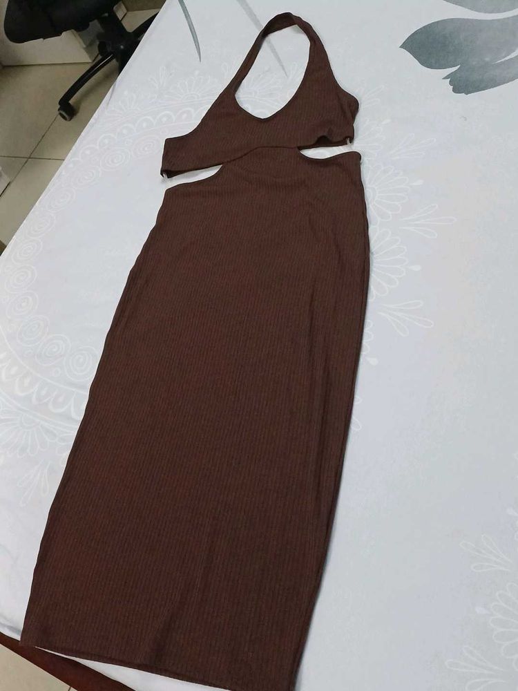 H &amp;M Brown Dress