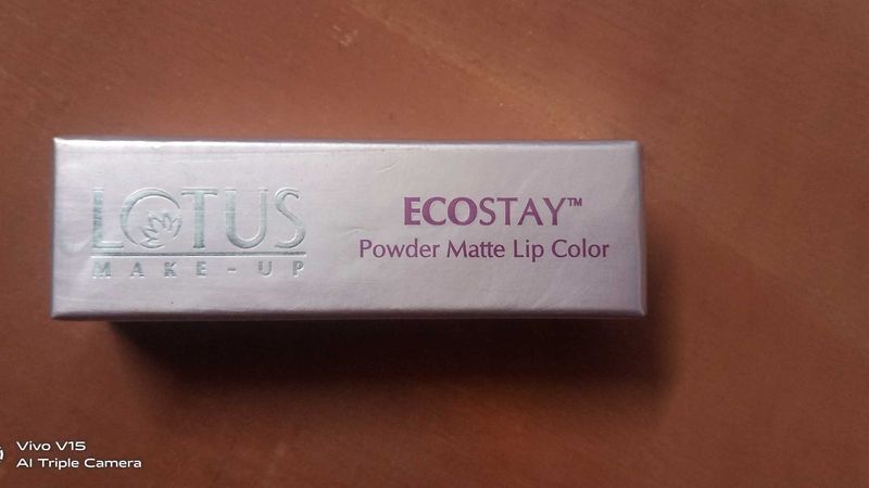 Powder Matte Lip Color LOTUS Brand Ecostay