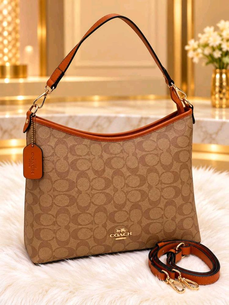 Coach Monogram Hobo Bag