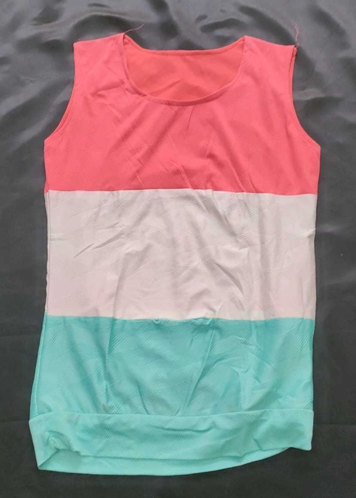 Color Block Tank Top