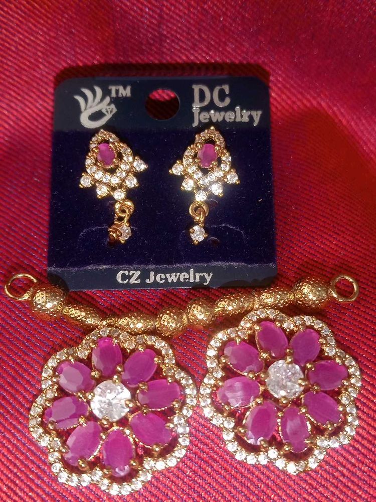 Stunning CZ Jewelry Set