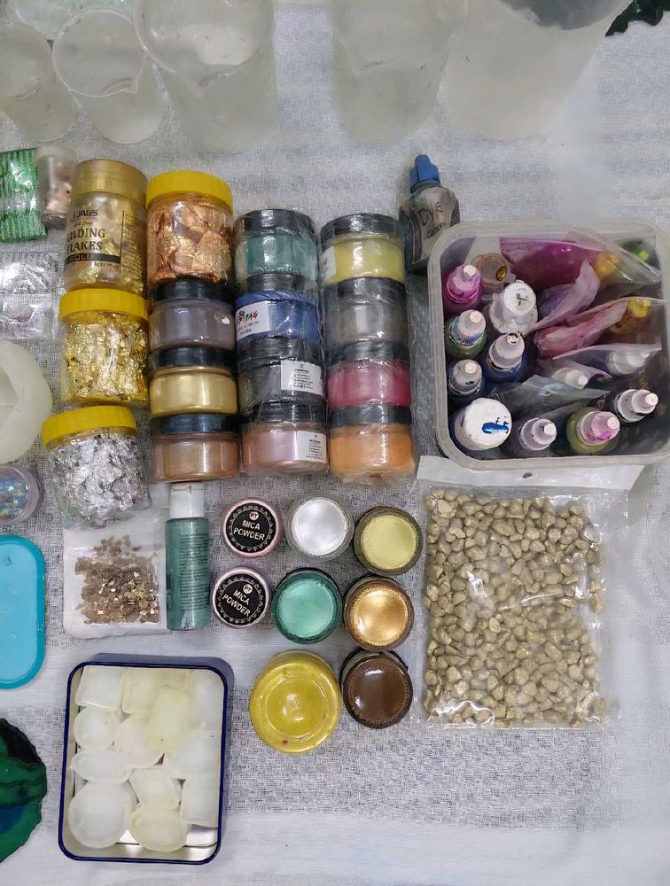 Resin art supplies