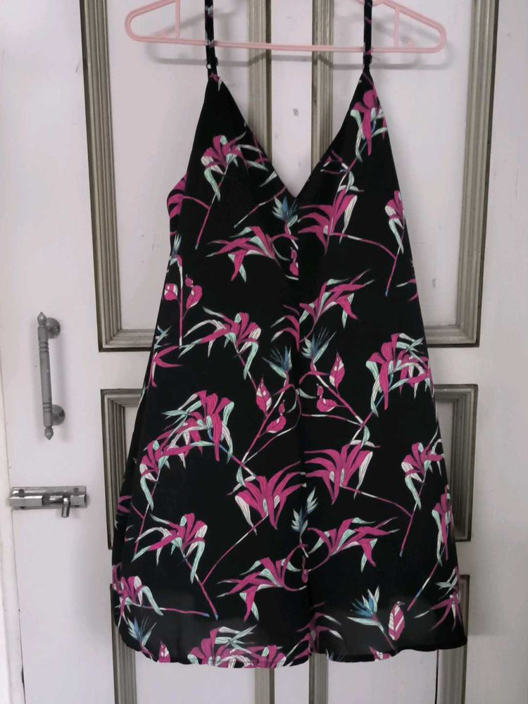 Floral Print Jumpsuit