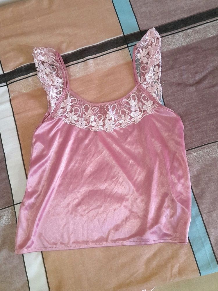 Satin cami top