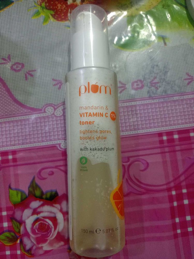Plum Mandarin &amp; Vitamin C Toner for women &amp; men