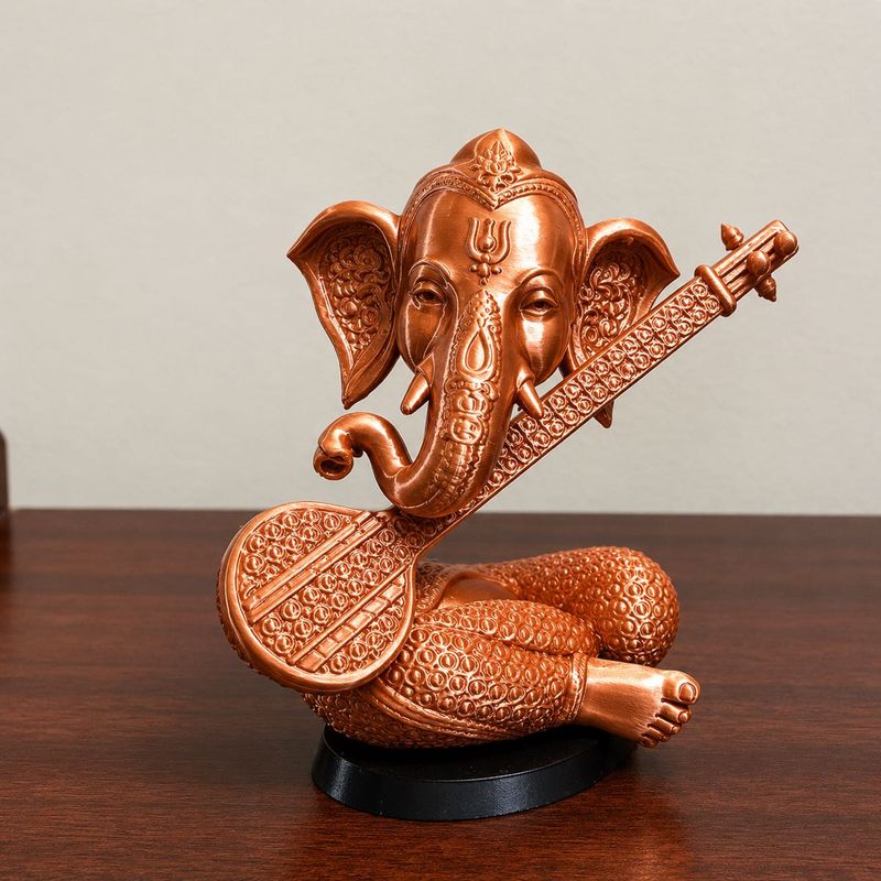 Ganesha Statue with Veena