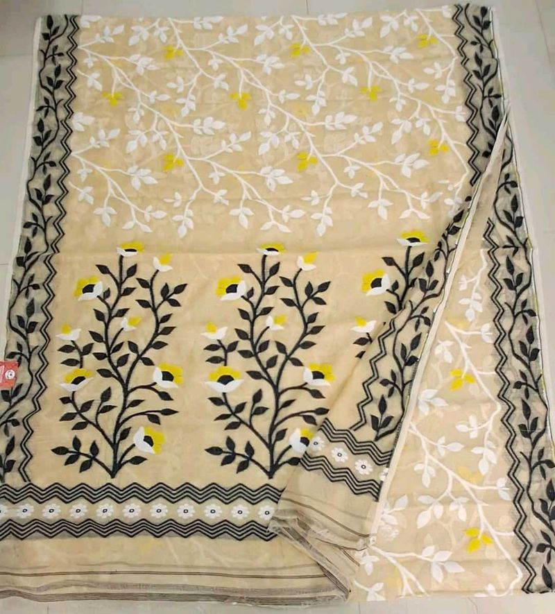BRAND NEW SOFT JAMDANI SAREE