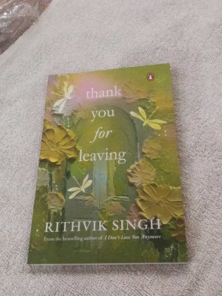 thank you for leaving
