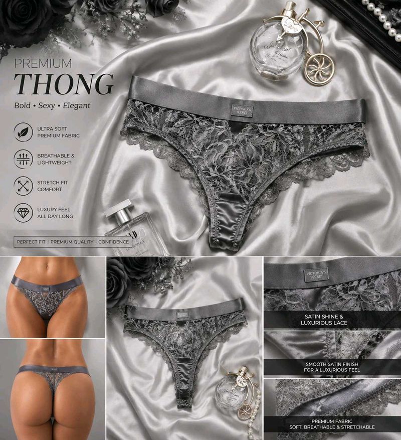 🇳🇿💫🎀Premium Lace Thong - Sexy &amp; Elegant