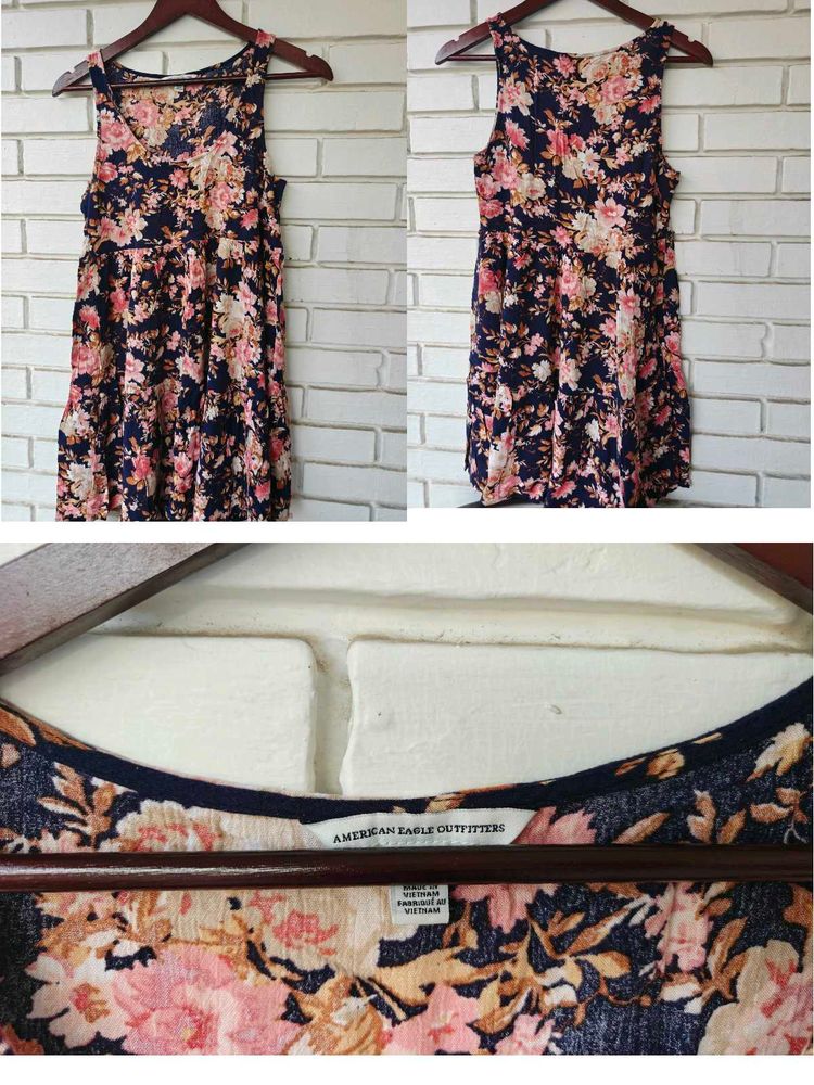 American Eagle Floral Mini Dress