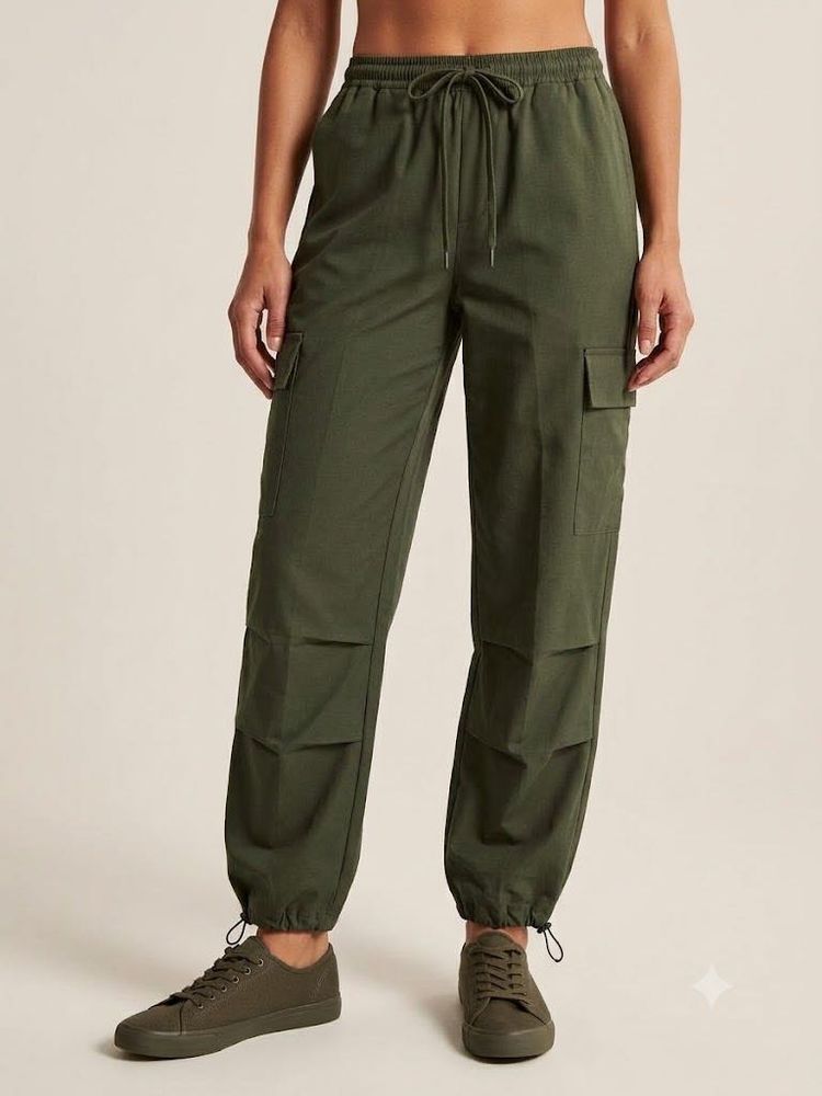 Olive Green Cargo Pants
