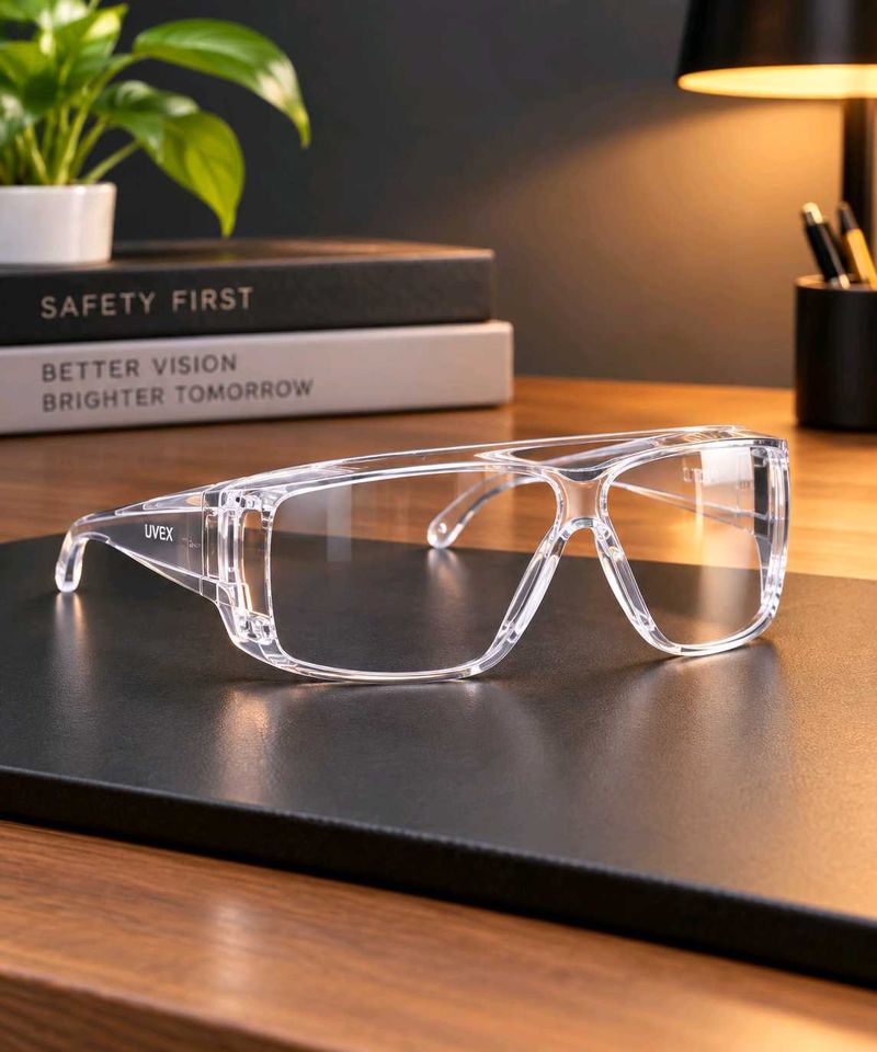 UVEX Clear Cooling Safety Glasses