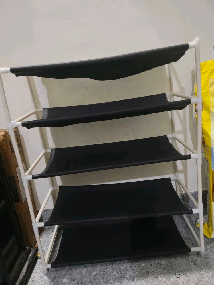 4-Tier Shoe Rack Organizer
