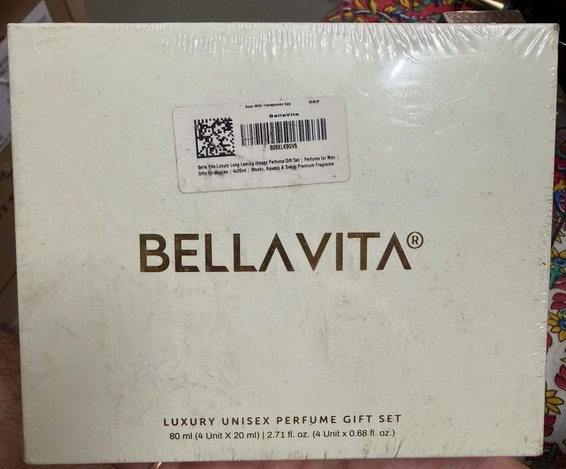 Bellavita Luxury Unisex Perfume Gift Set