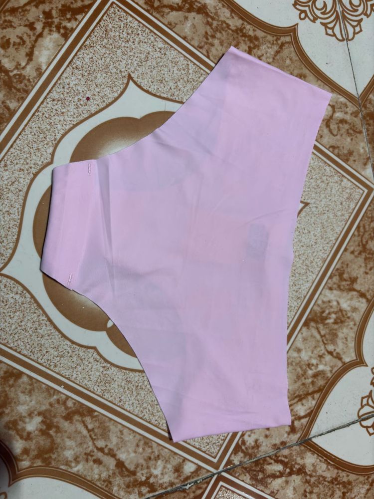 Pink Seamless Briefs