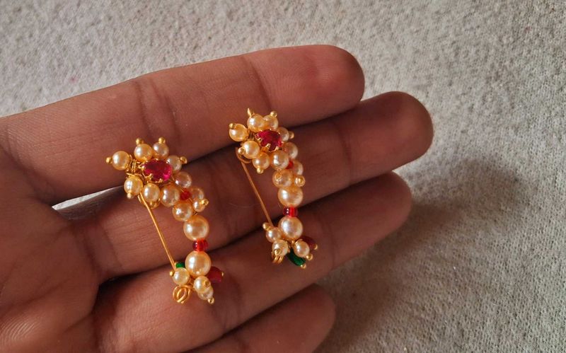 Maharashtra Press Nose Pin ( Pack Of 2 )