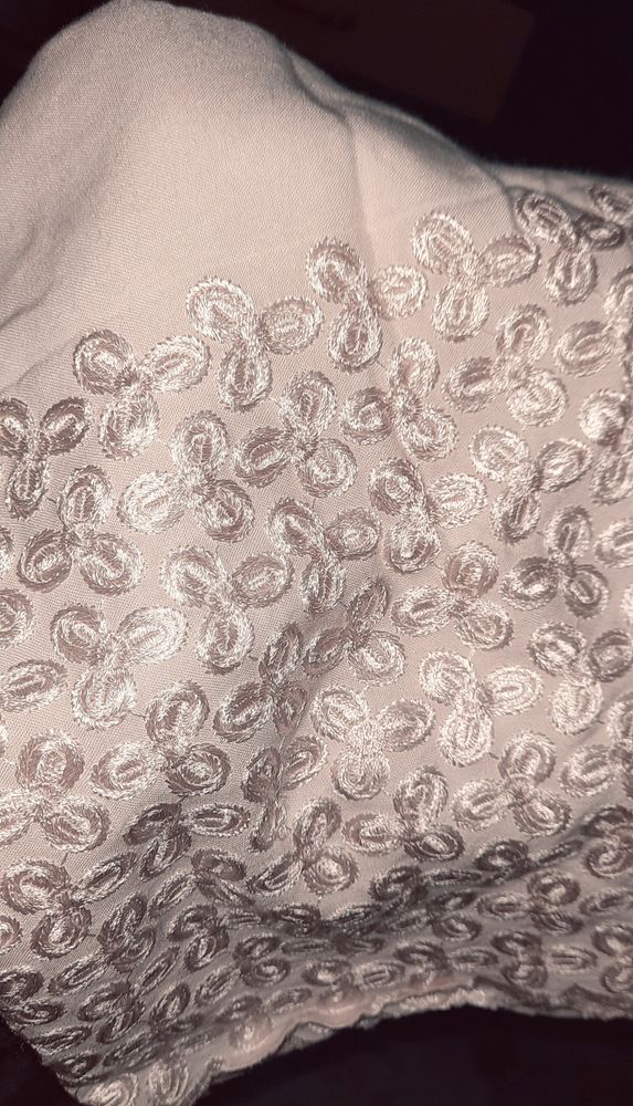 New Chikankari fabric(Blouse Piece)