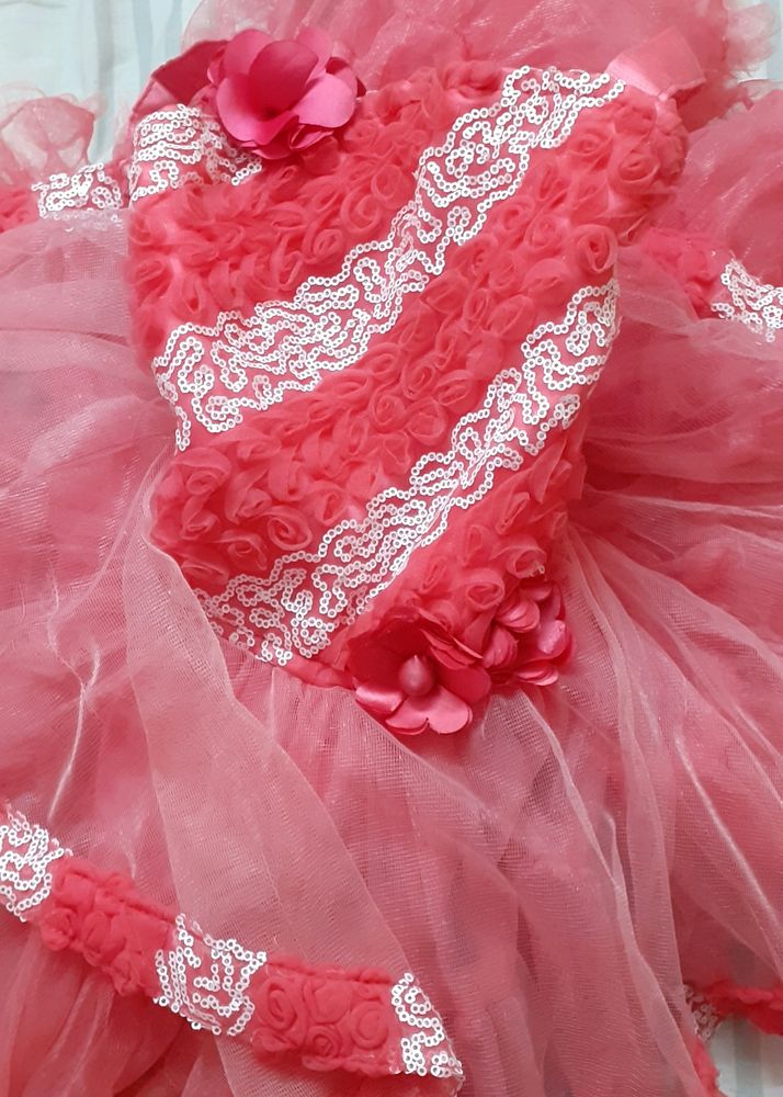 Grand Pink Baby Frock