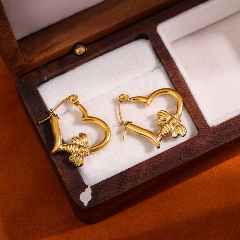Anti Tarnish Hoops Dragonfly