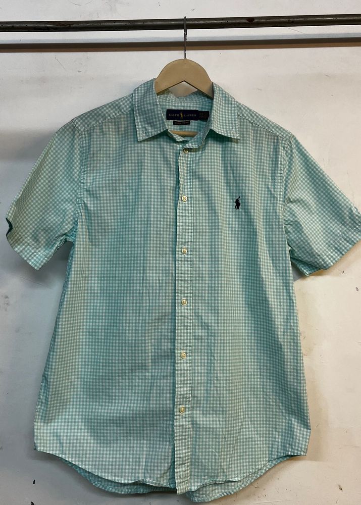 Ralph Lauren Gingham Short Sleeve Shirt