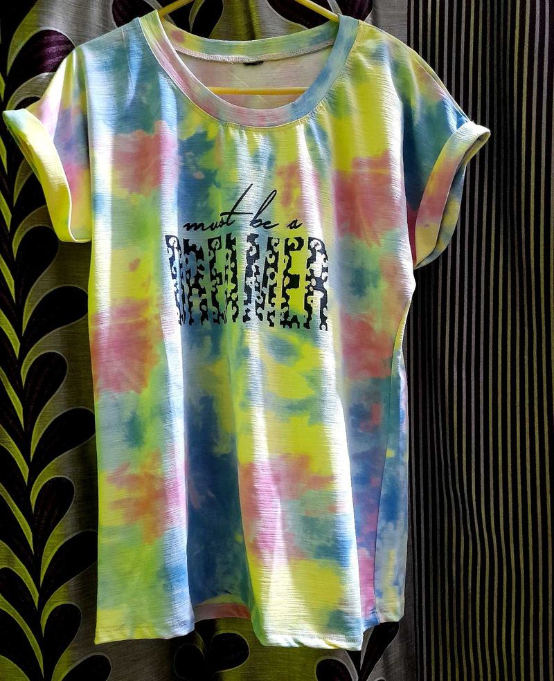 Tie Dye 'Dreamer' Graphic Tee