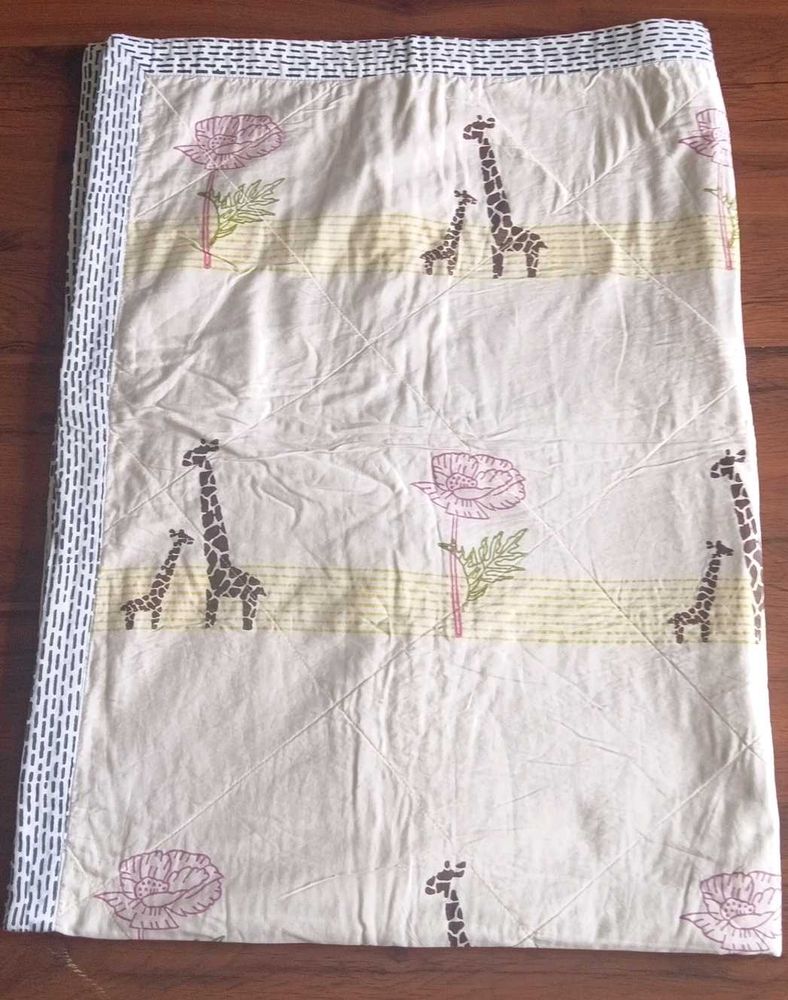 Giraffe Print Quilted Bed Cover(0-5yrs)