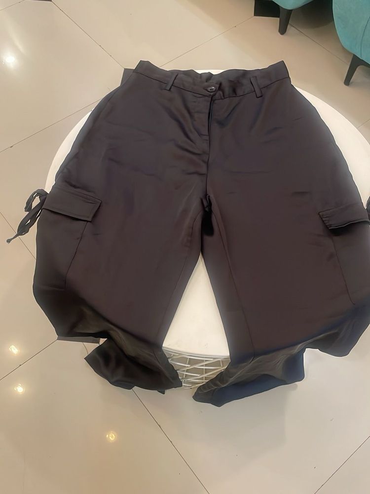 Stylish Black Cargo Pants