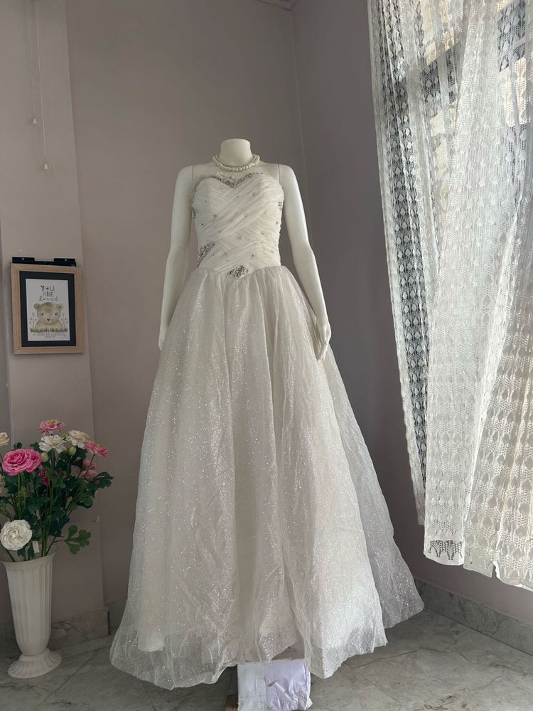 Sparkling White Gown