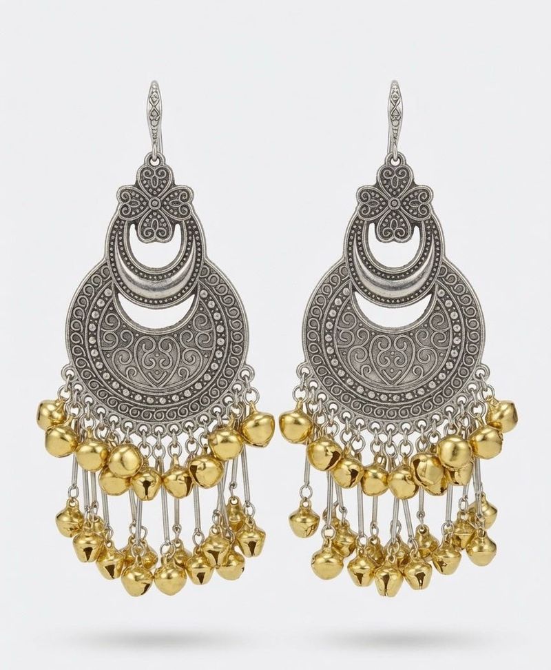 handmade crafted boho earring