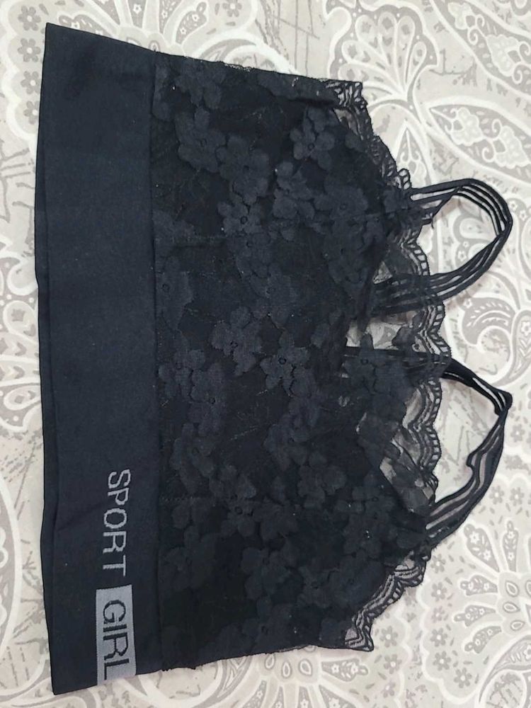 Sport Girl Lace Sports Bra