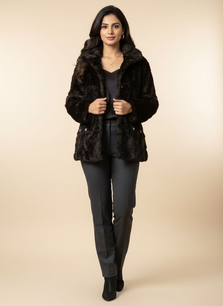 Faux Fur Elegant Jacket