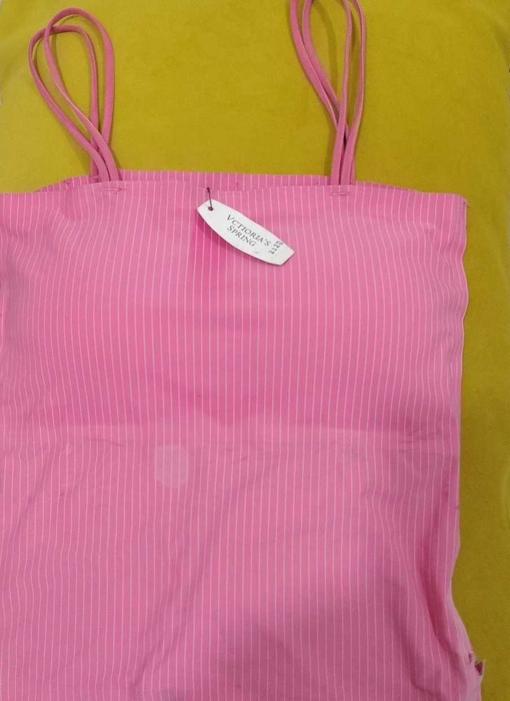 274 -- Victoria's Secret Pink Striped Cami