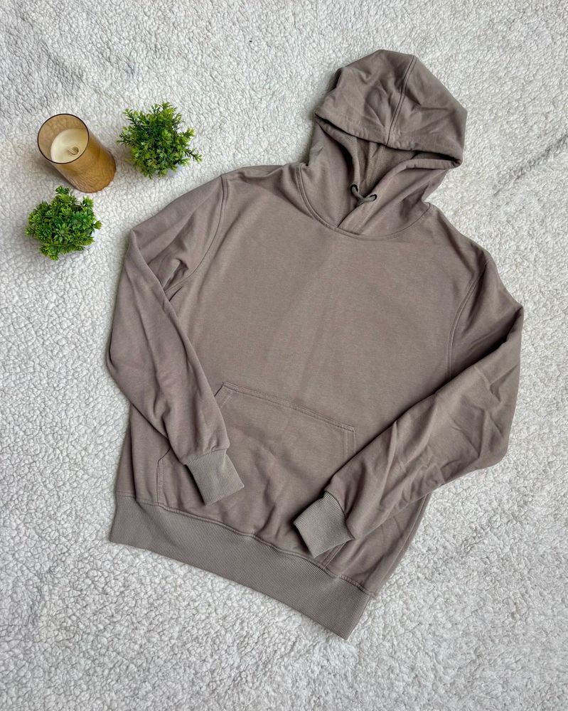 Comfortable Taupe Hoodie