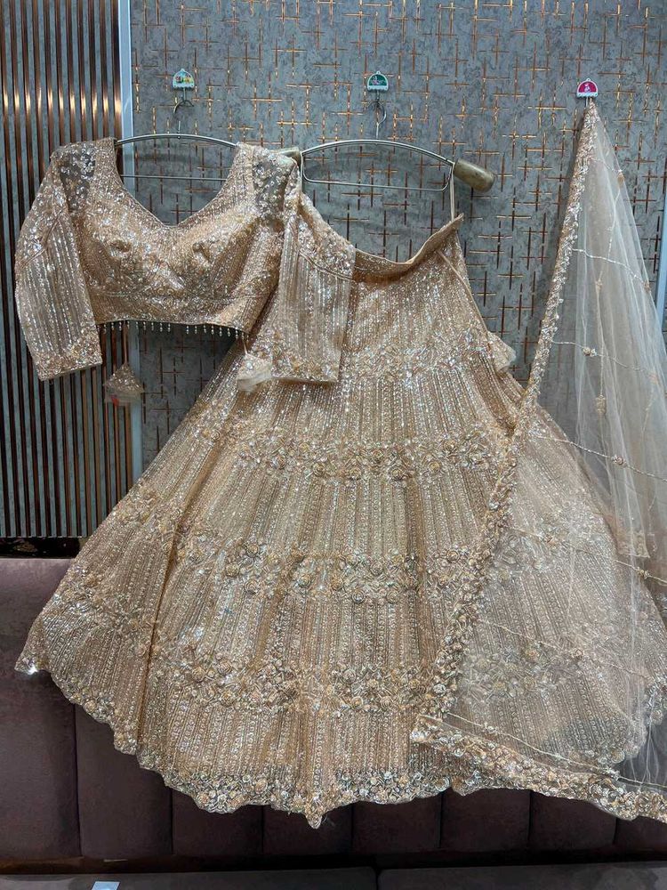 Sparkling Sequined Lehenga Choli Set