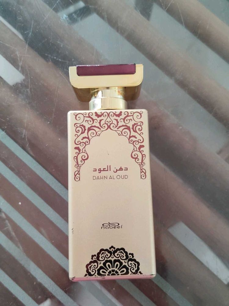 Nabeel Dahn Al Oud Perfume Bottle. no athar