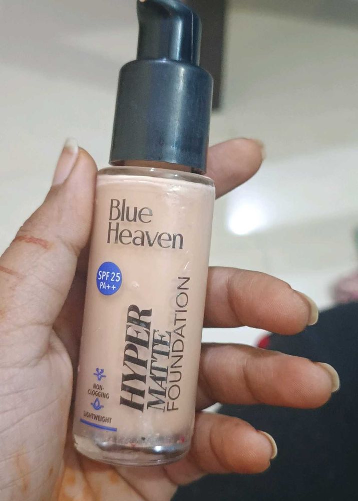 blue heaven foundation shed 201 cream blush