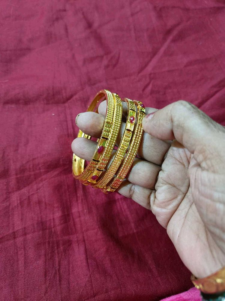 Beautiful Khubsoorat Bangle Set 2.10 Size