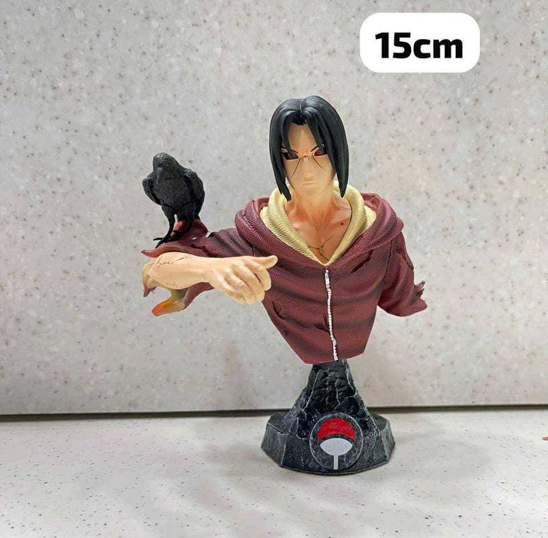NARUTO ITACHI STONE BASE ACTION FIGURE 15cm