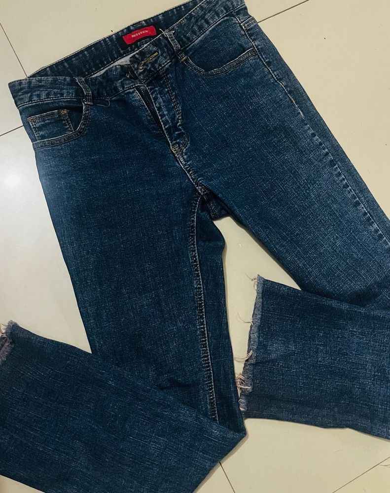 Classic Blue Denim Jeans