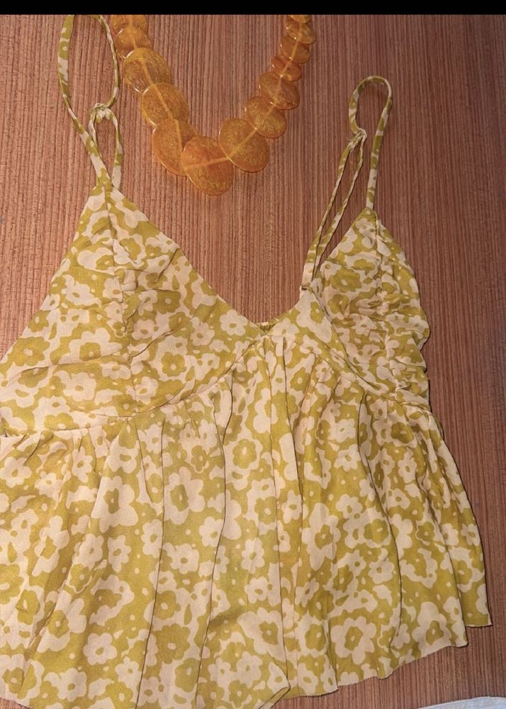 Floral Print Camisole Top