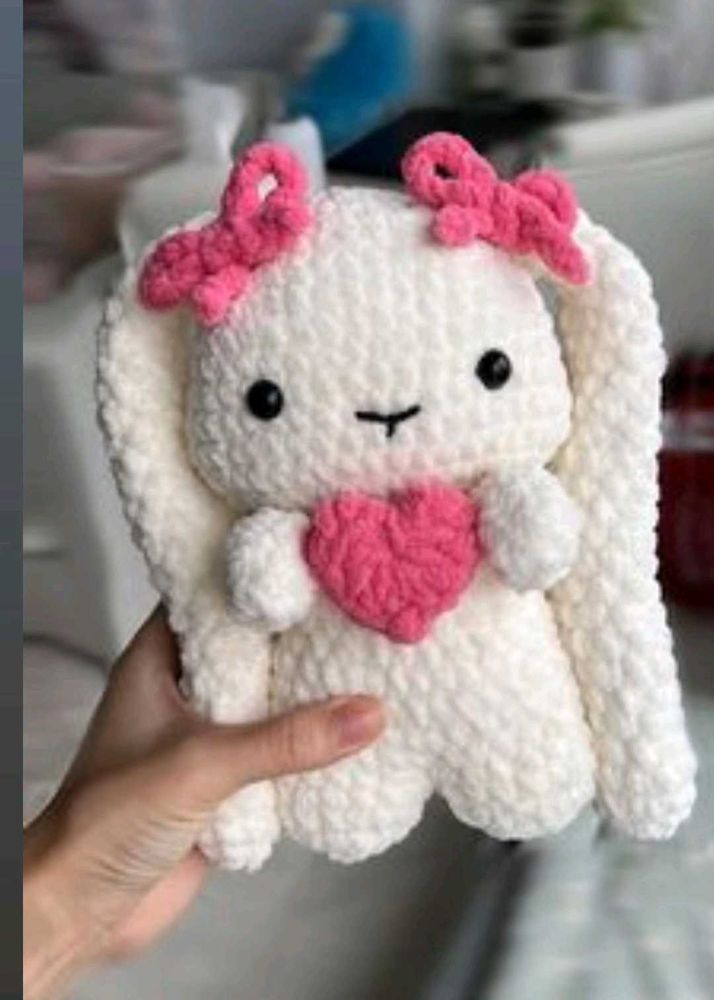 Handmade Crochet Bunny Toy
