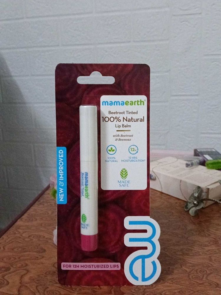 Mamaearth Beetroot Tinted Lip Balm