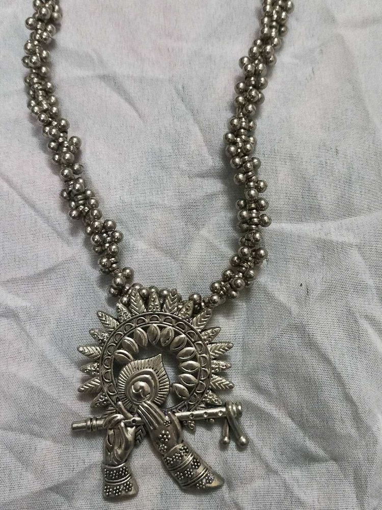 Unique Krishna Flute Necklace