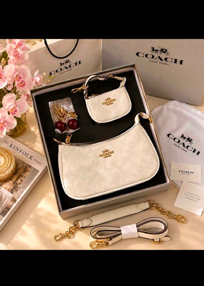 COACH. TERI GIFT SET OF 3  WD BOX