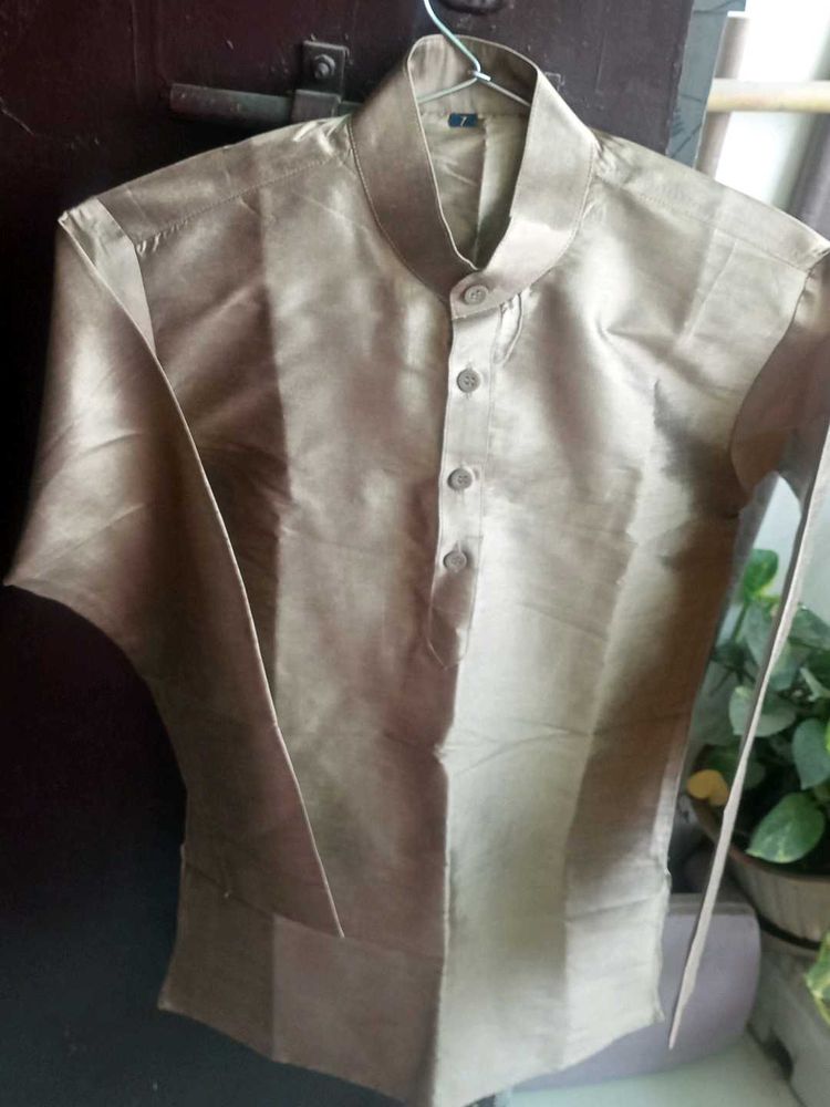 Boy's Silk Kurta