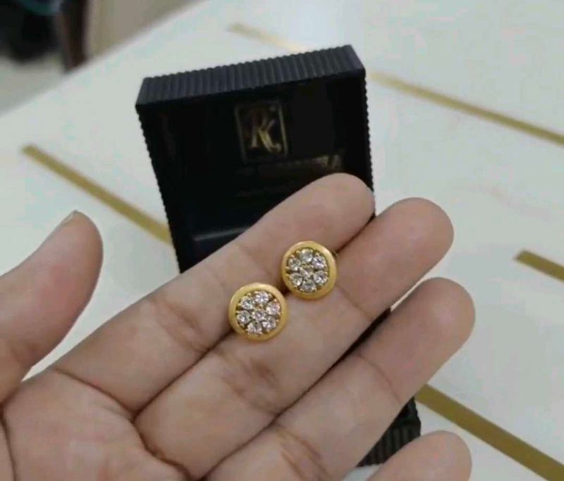 Gold Plated Stud Earrings