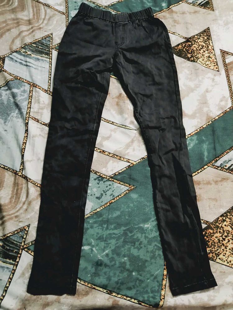 Classic Black Skinny Fit Pants