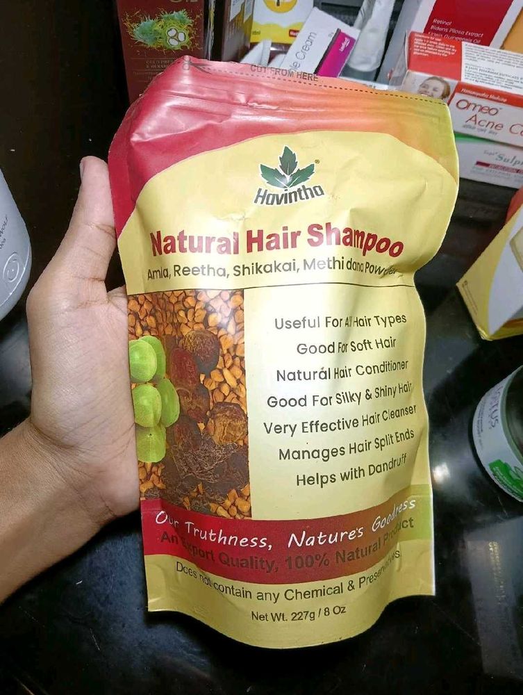 🌿Havintha Natural Hair Shampoo Powder